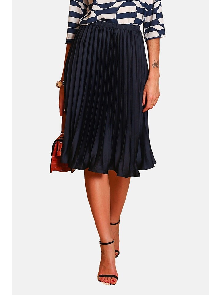 

Юбка длиной до колена William de Faye, темно-синий