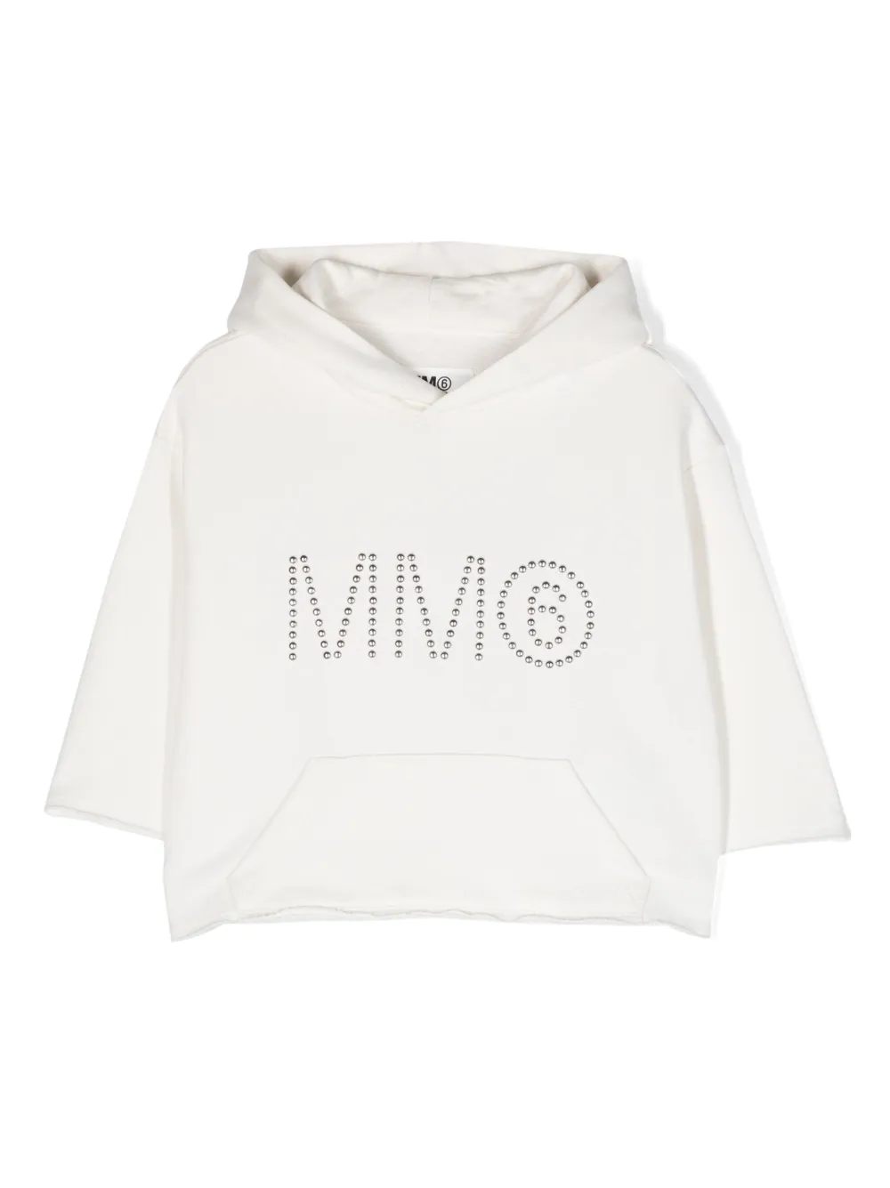 

Худи с логотипом MM6 Maison Margiela Kids, белый