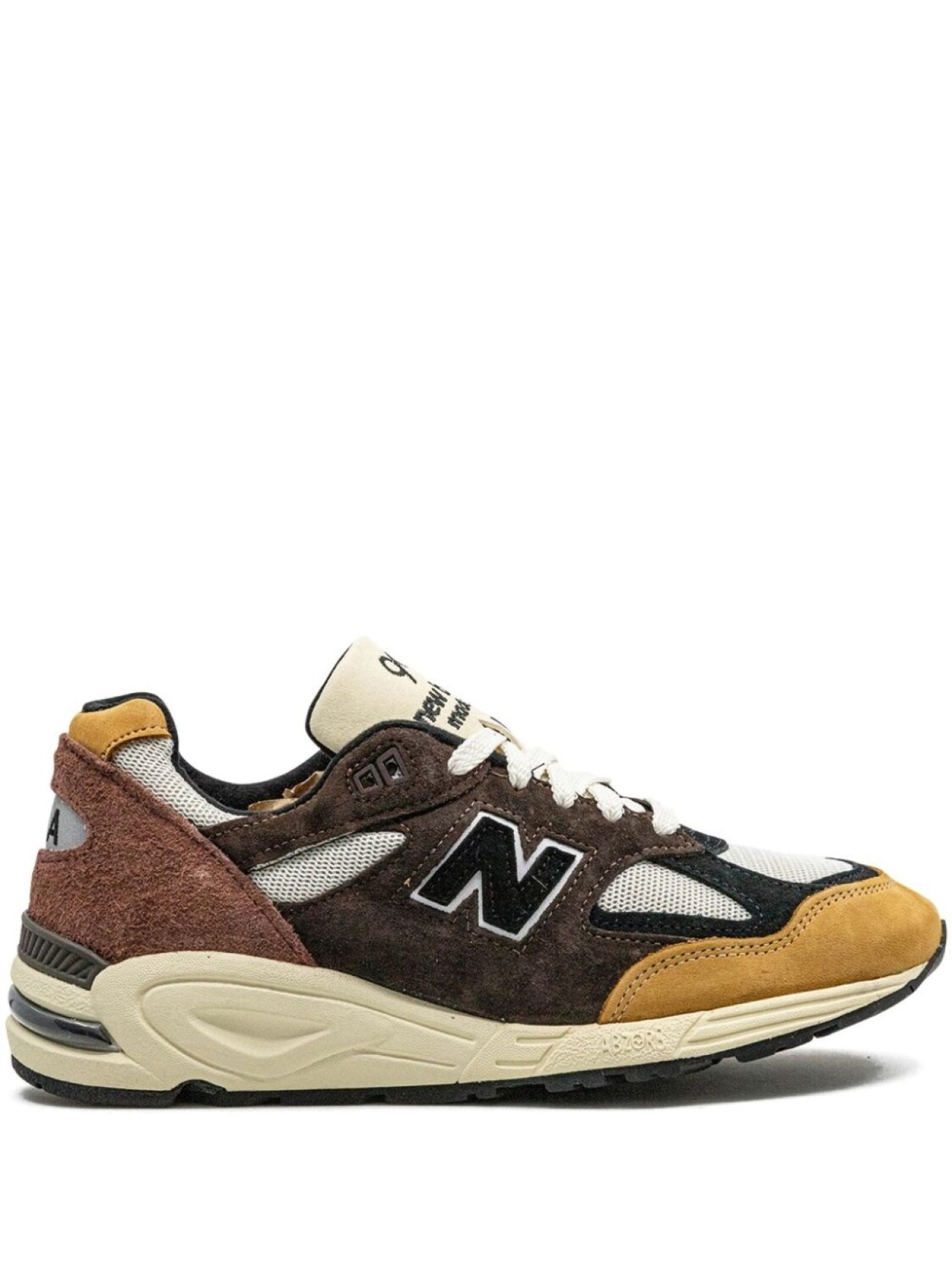 

New Balance кроссовки 990v2 Made in USA, коричневый