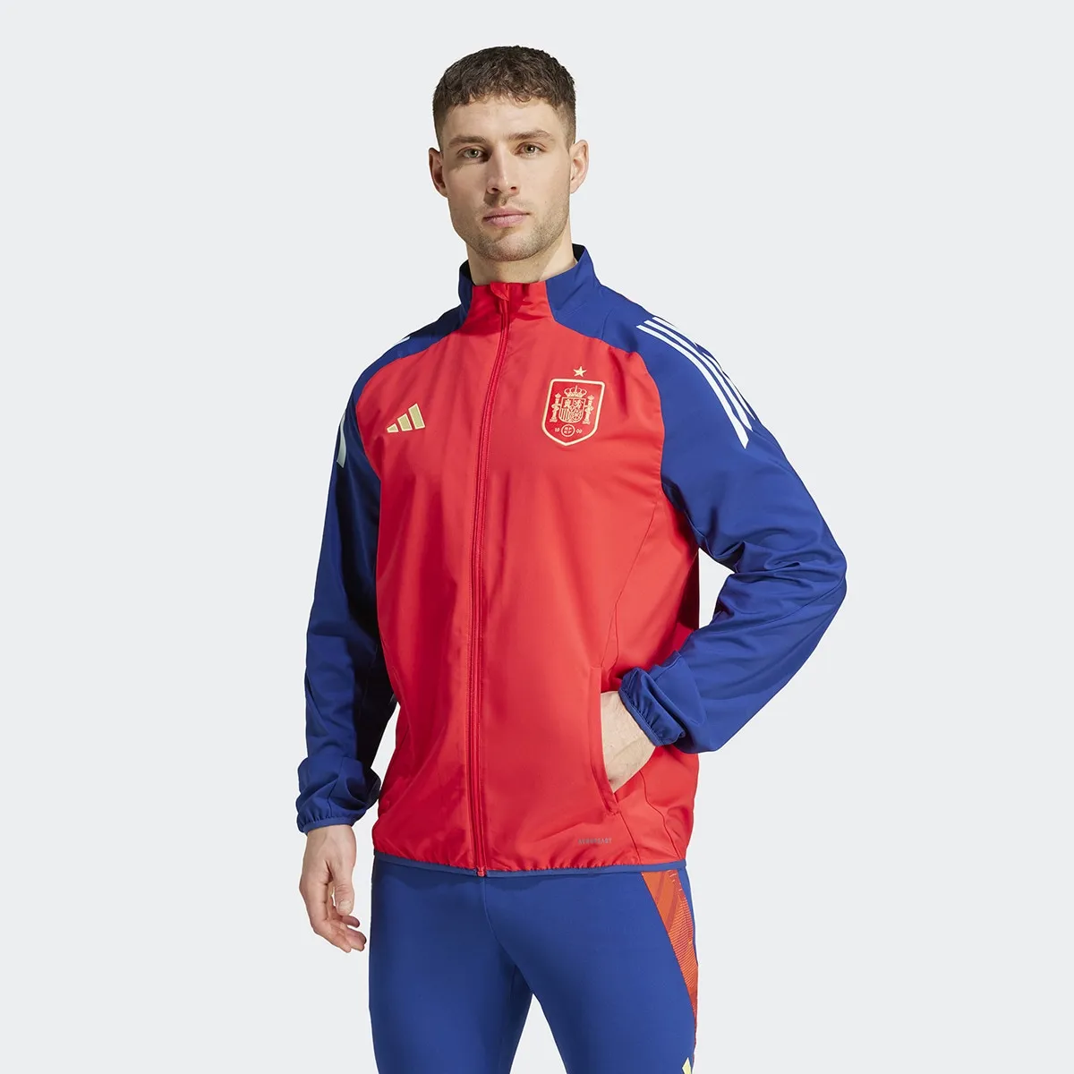 

Мужская куртка Испания 2024 Shot Adidas, красный