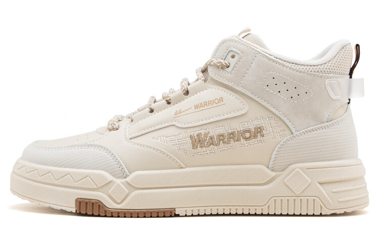 

Кроссовки WARRIOR Skateboarding Shoes Men High-top Beige, бежевый