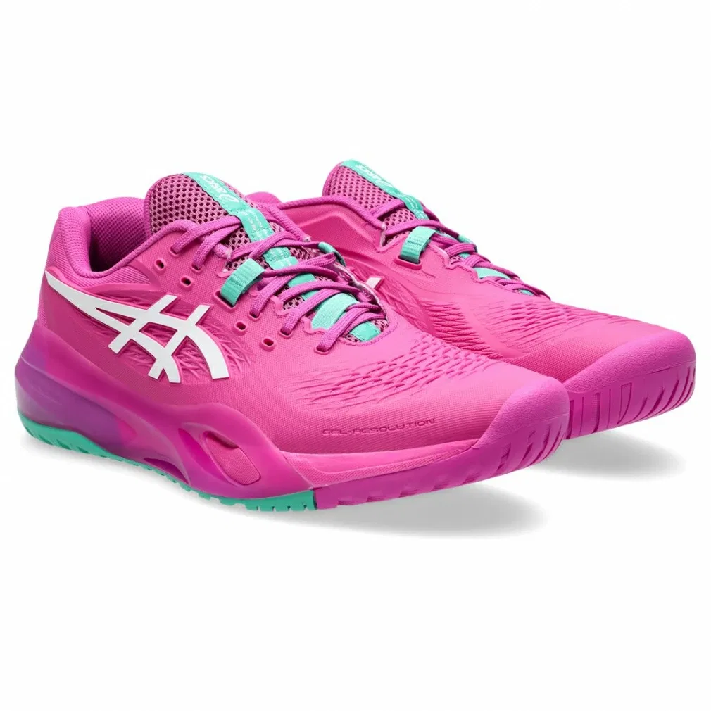 Мужские теннисные кроссовки «GEL-Resolution X» от ASICS, Magenta — фото 3