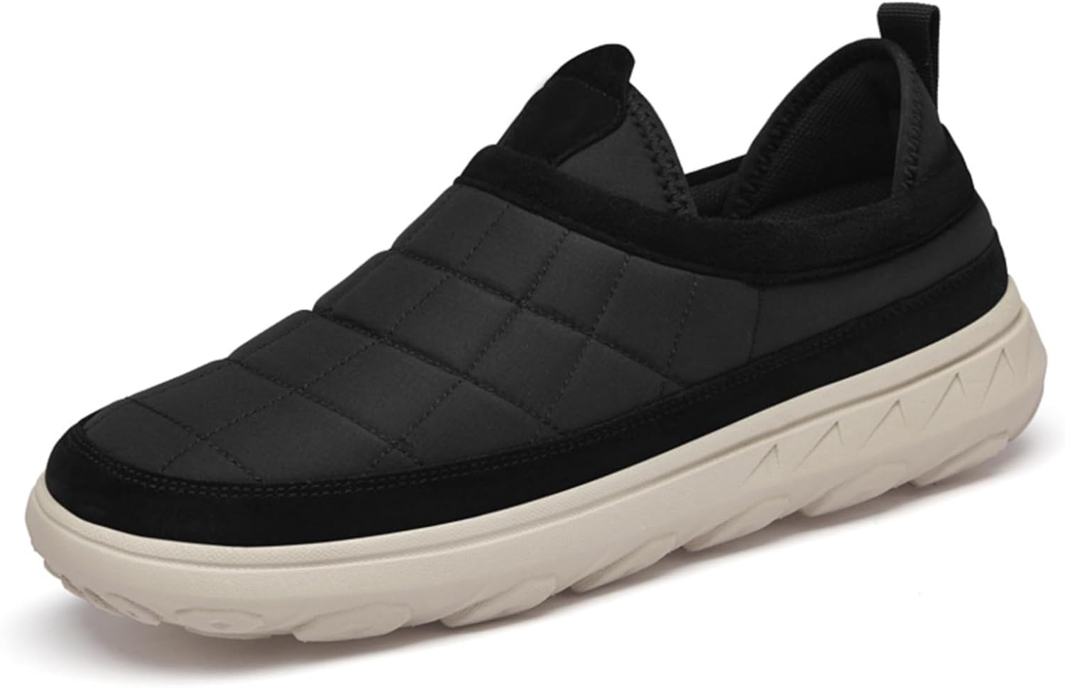 

Мужские повседневные мокасины Kpdwfms Slip-On для прогулок и вождения - мягкий легкий верх, стелька с эффектом памяти, противоскользящая резиновая подошва для комфорта и универсальности в течение всего дня, черный