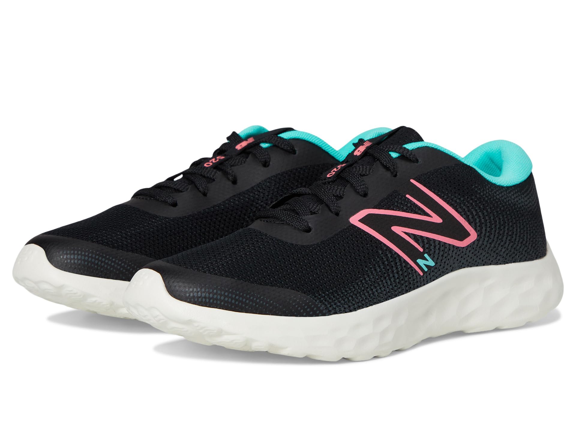

Кроссовки New Balance Kids 520V8, Black/Ultra Pink