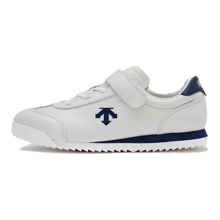 Кроссовки детские Chron Slip Resistant Abrasion Resistant Low top Lifestyle DESCENTE, White Cyan — фото 3