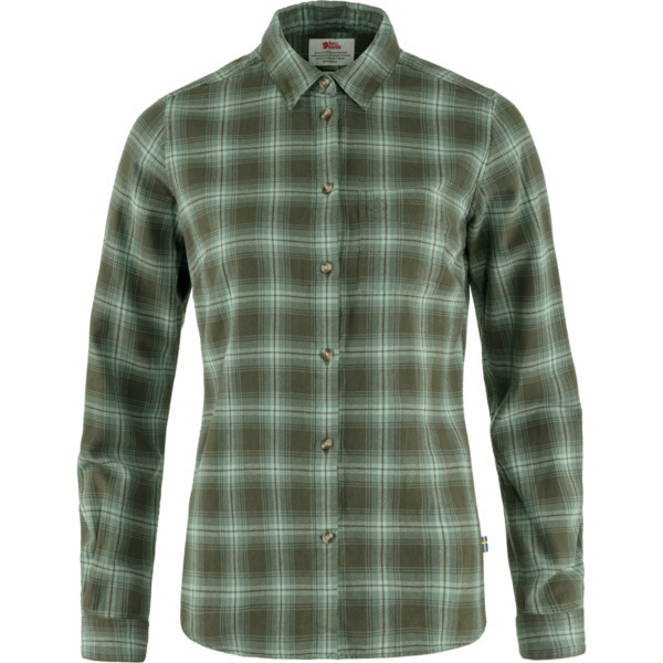 

Рубашка Fjällräven, цвет Deep Forest-Patina Green