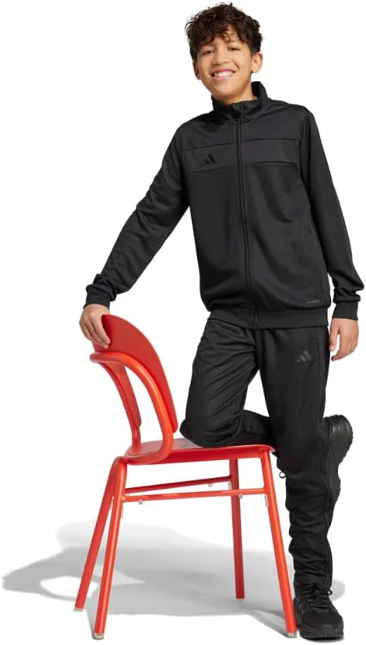 Детская куртка для футбола adidas Tiro 25 Essentials, Black — фото 4