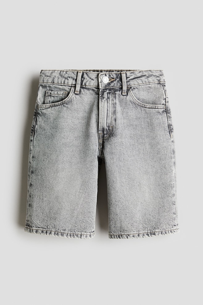 

Свободные джинсовые шорты H&M, синий