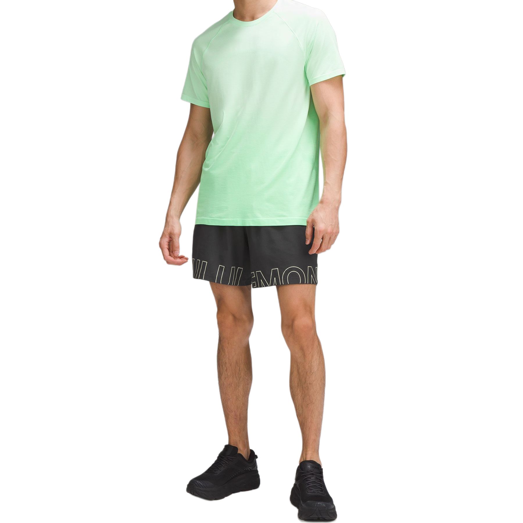 

Спортивные шорты Pace Breaker мужские, графитово-серые Lululemon, Graphite Gray
