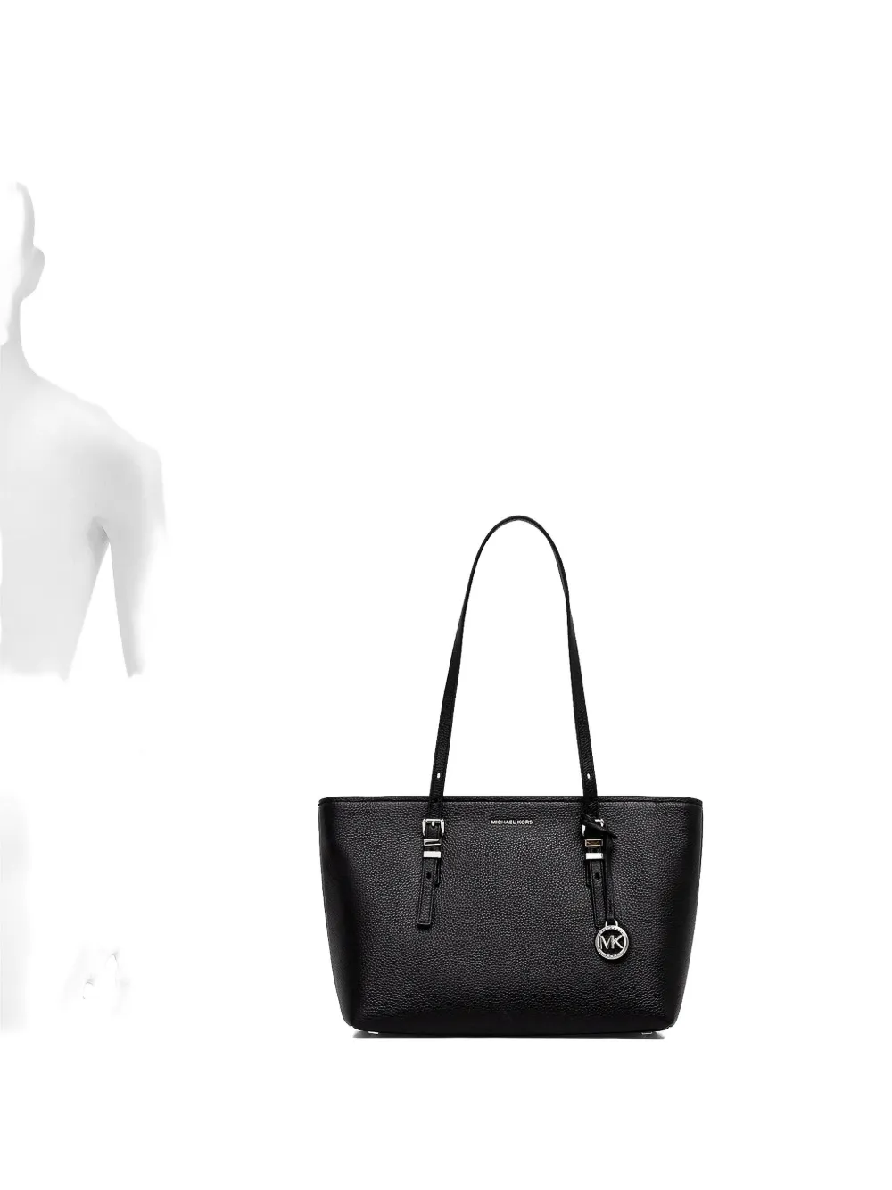 

Сумка-шоппер с подвеской-логотипом Michael Michael Kors, черный