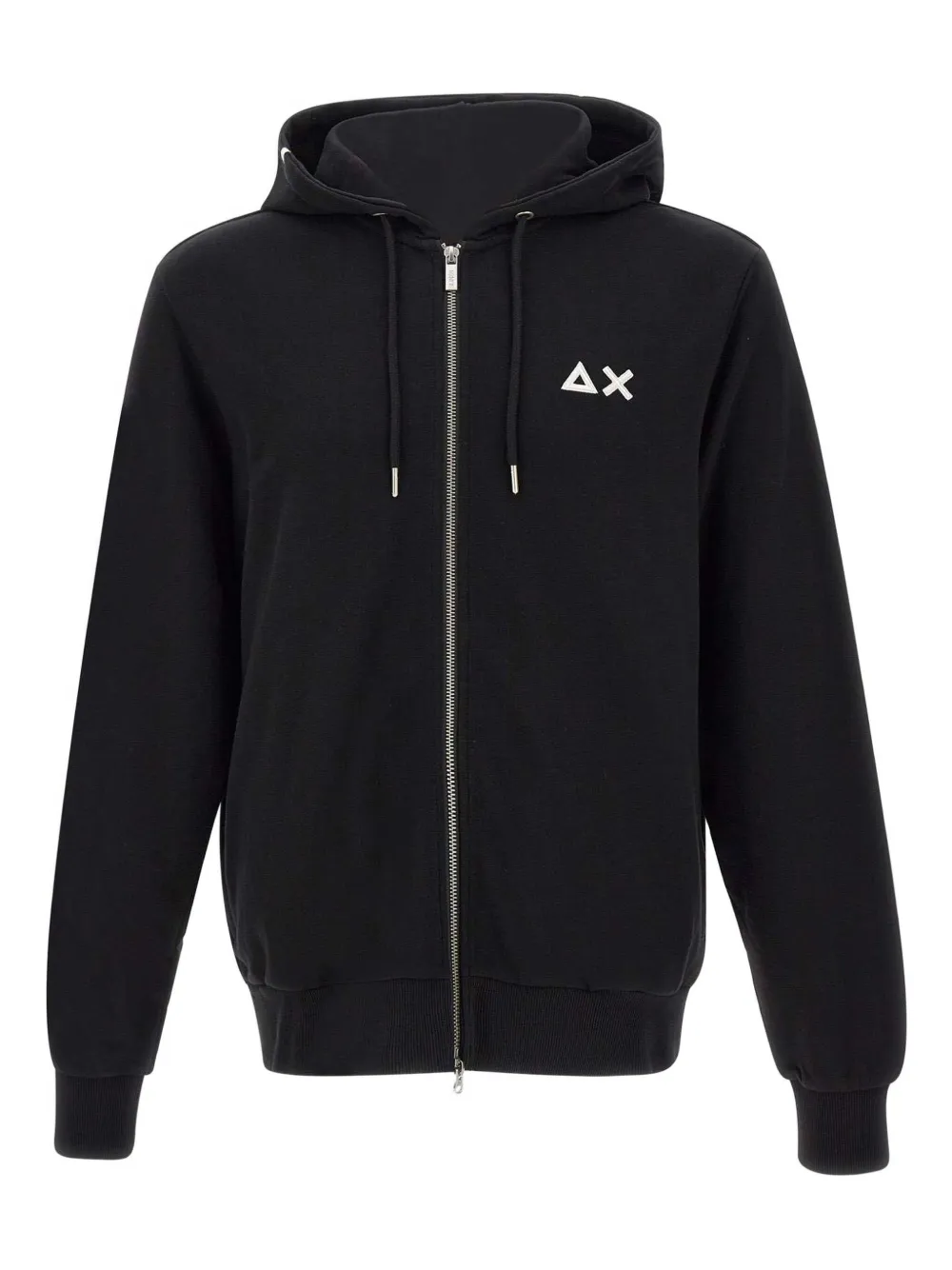 

Свитшот с логотипом на молнии Sun68, черный