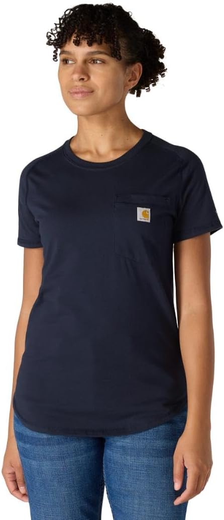 

Женская футболка Carhartt Force свободного кроя средней плотности с карманами 105415, Navy, Синий, Женская футболка Carhartt Force свободного кроя средней плотности с карманами 105415, Navy