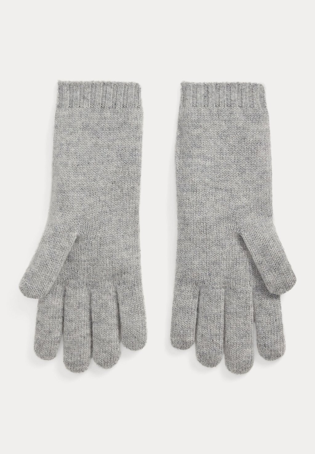 

Перчатки CABLE KNIT WOOL CASHMERE GLOVES Polo Ralph Lauren, серый