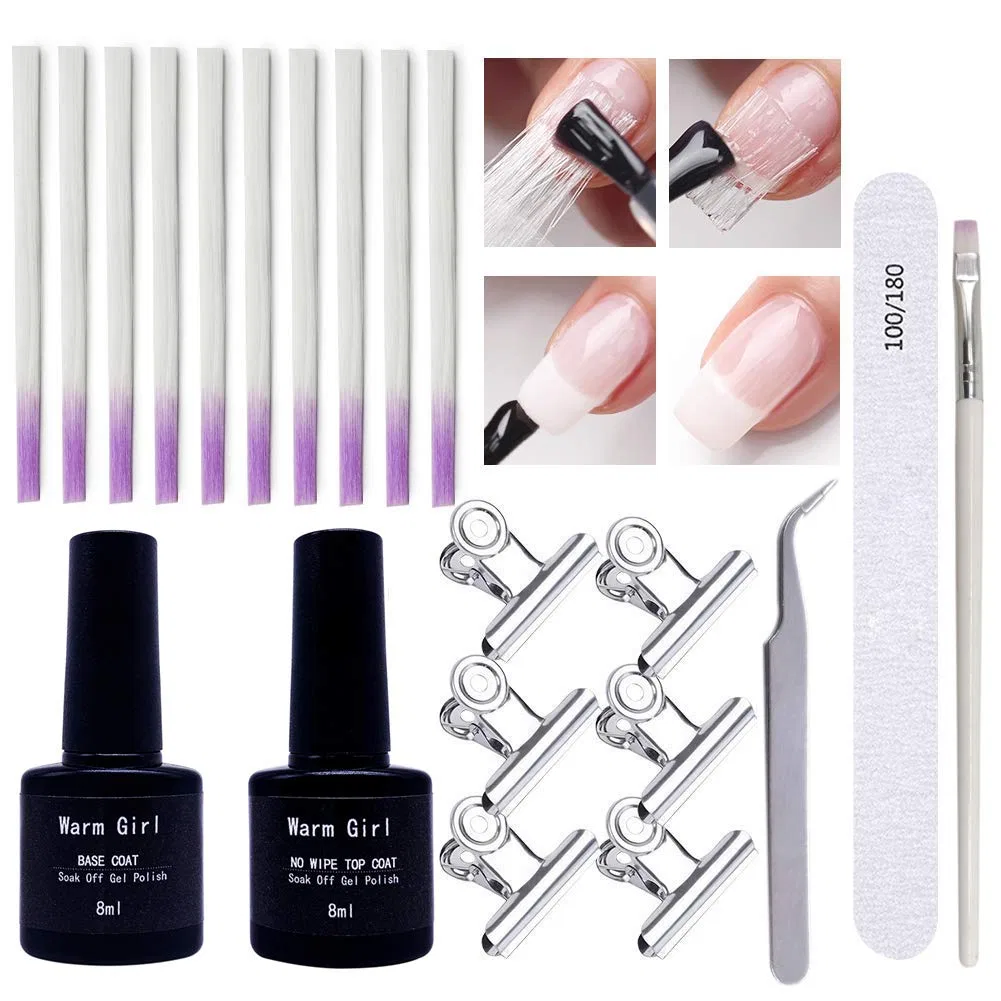 Набор для наращивания ногтей Fibrenails с фиберглассом Warm Girl