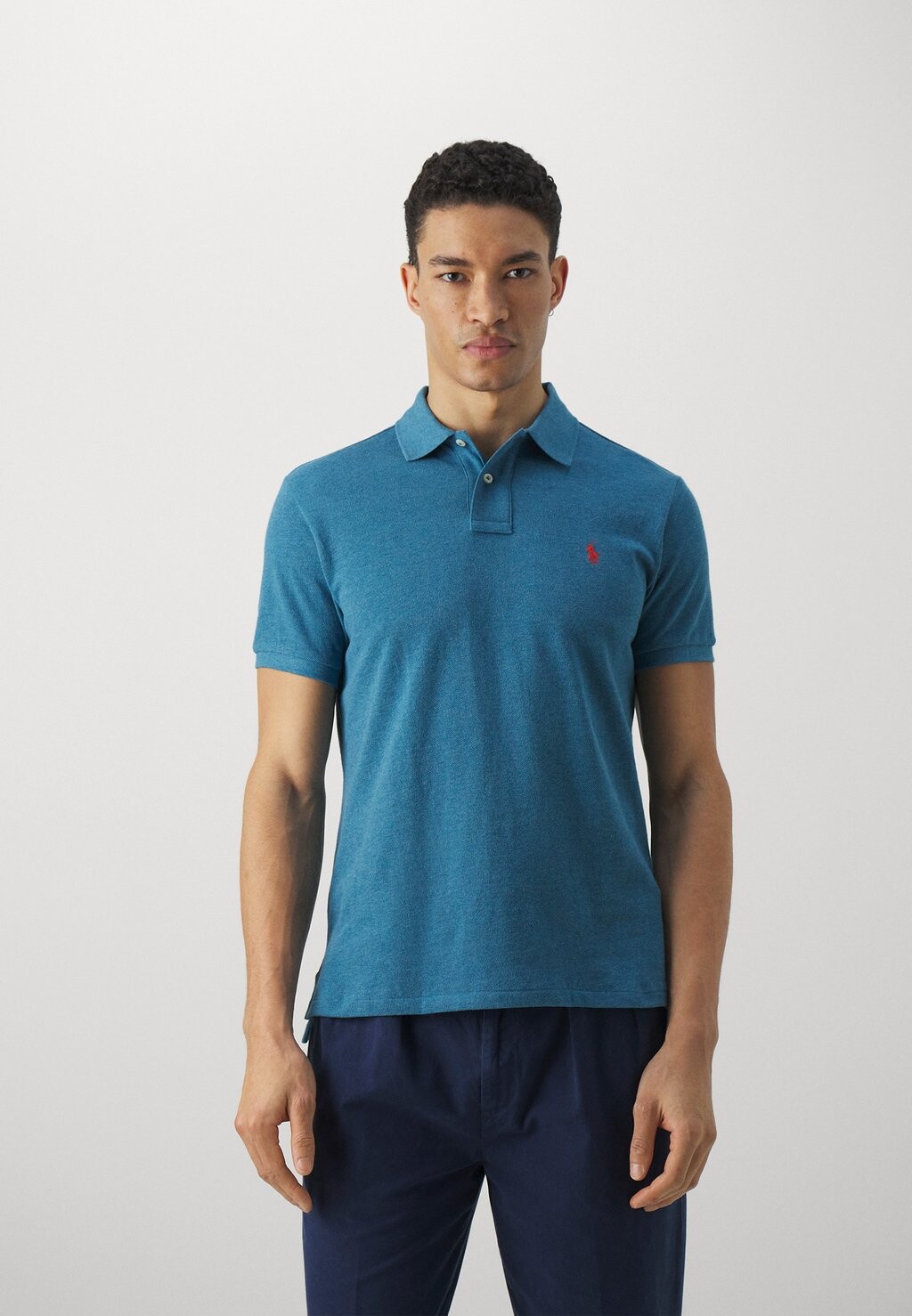 

Рубашка-поло SHORT SLEEVE Polo Ralph Lauren, цвет marine heather