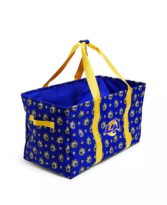 

Большая автомобильная большая сумка Los Angeles Rams Reactive Vera Bradley, синий