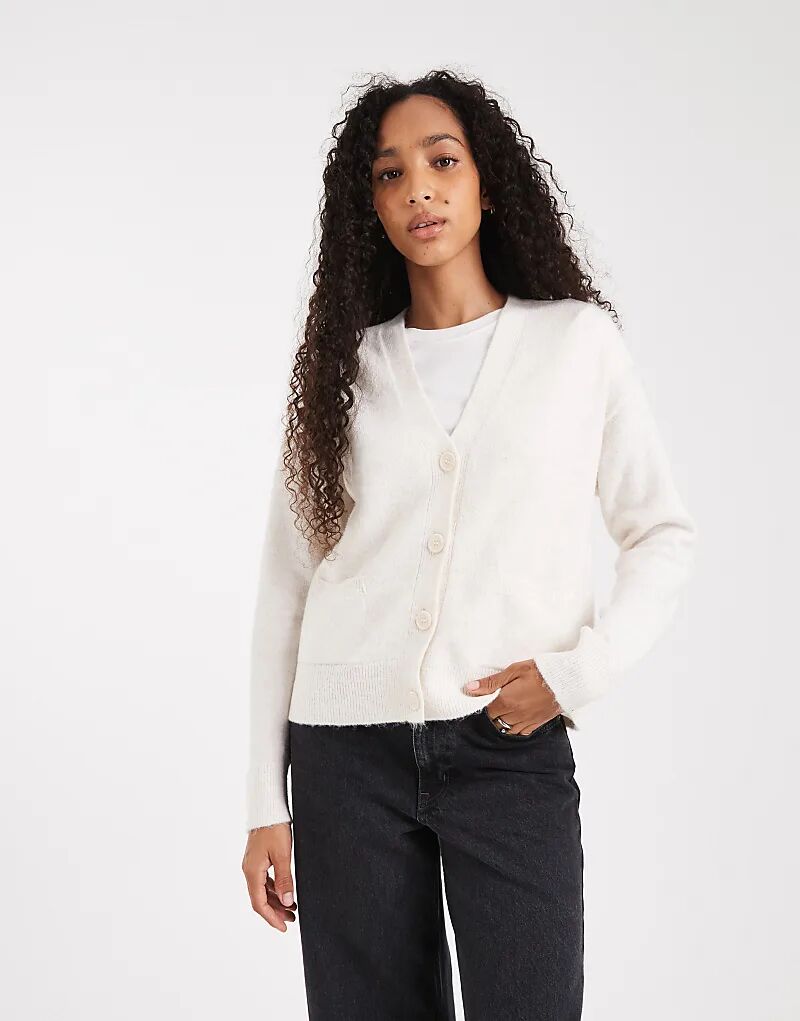 

Кардиган New Look с карманами кремового цвета