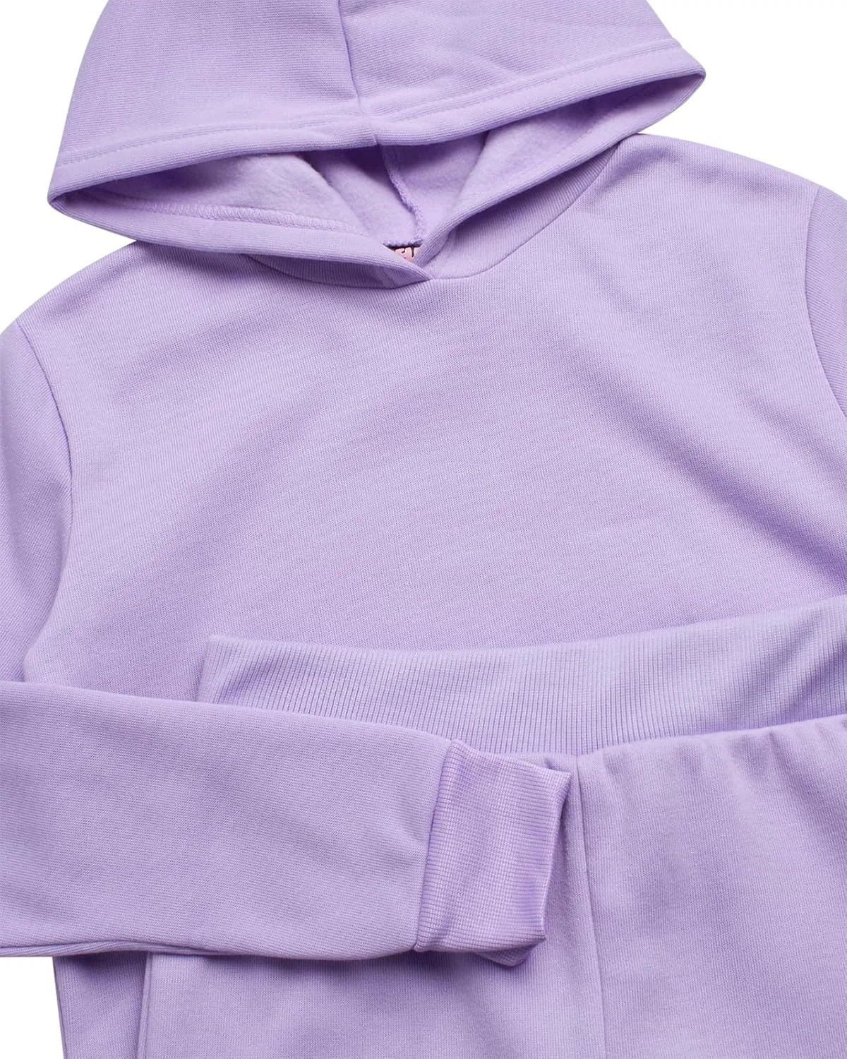 Детский спортивный костюм с худи и широкими штанами, ELLA IN PINK, Purple — фото 3