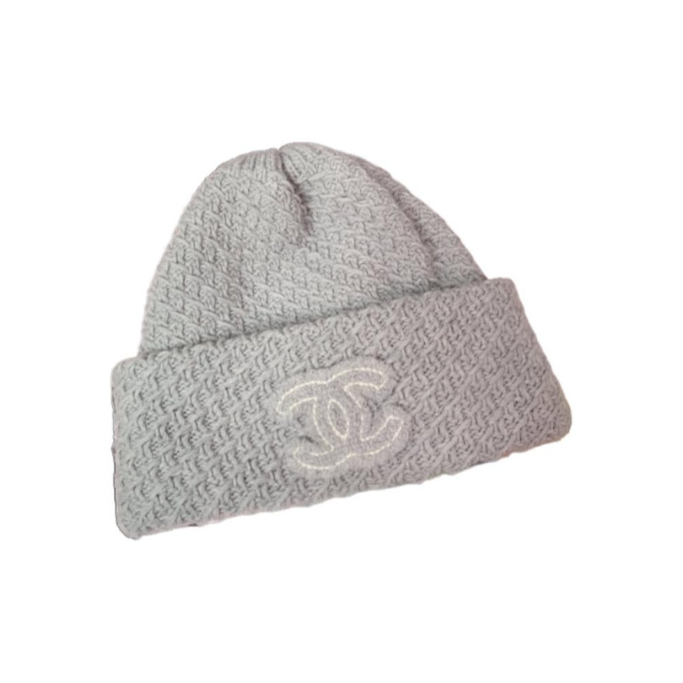 

CHANEL Женская шапка бини, Gray