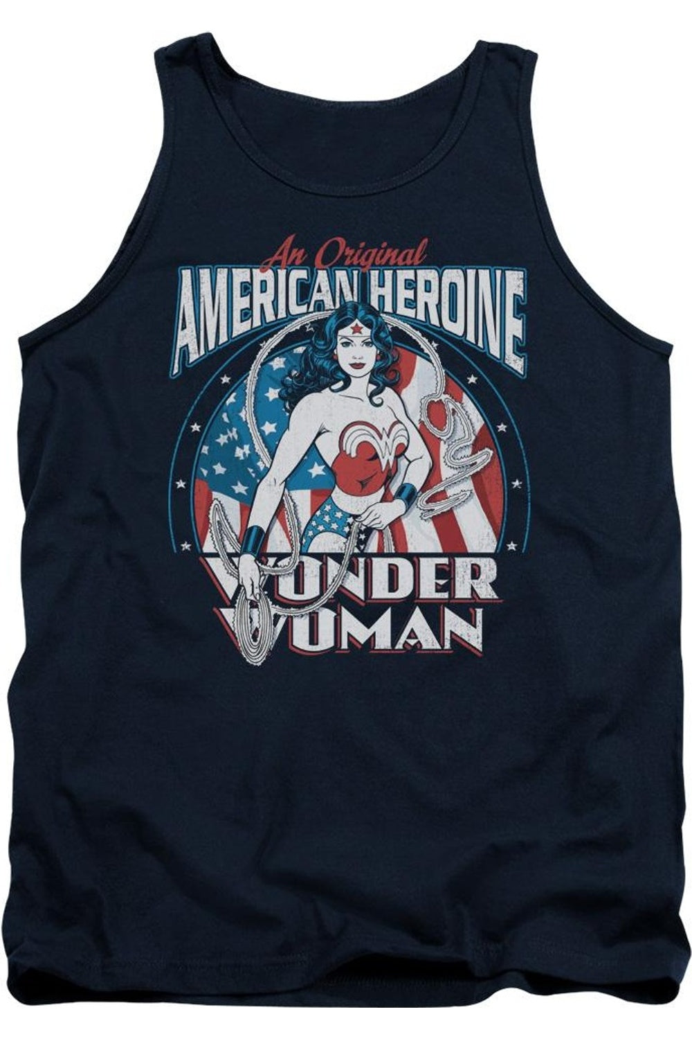 

Топ для взрослых DC Comics American Heroine Gildan, темно-синий