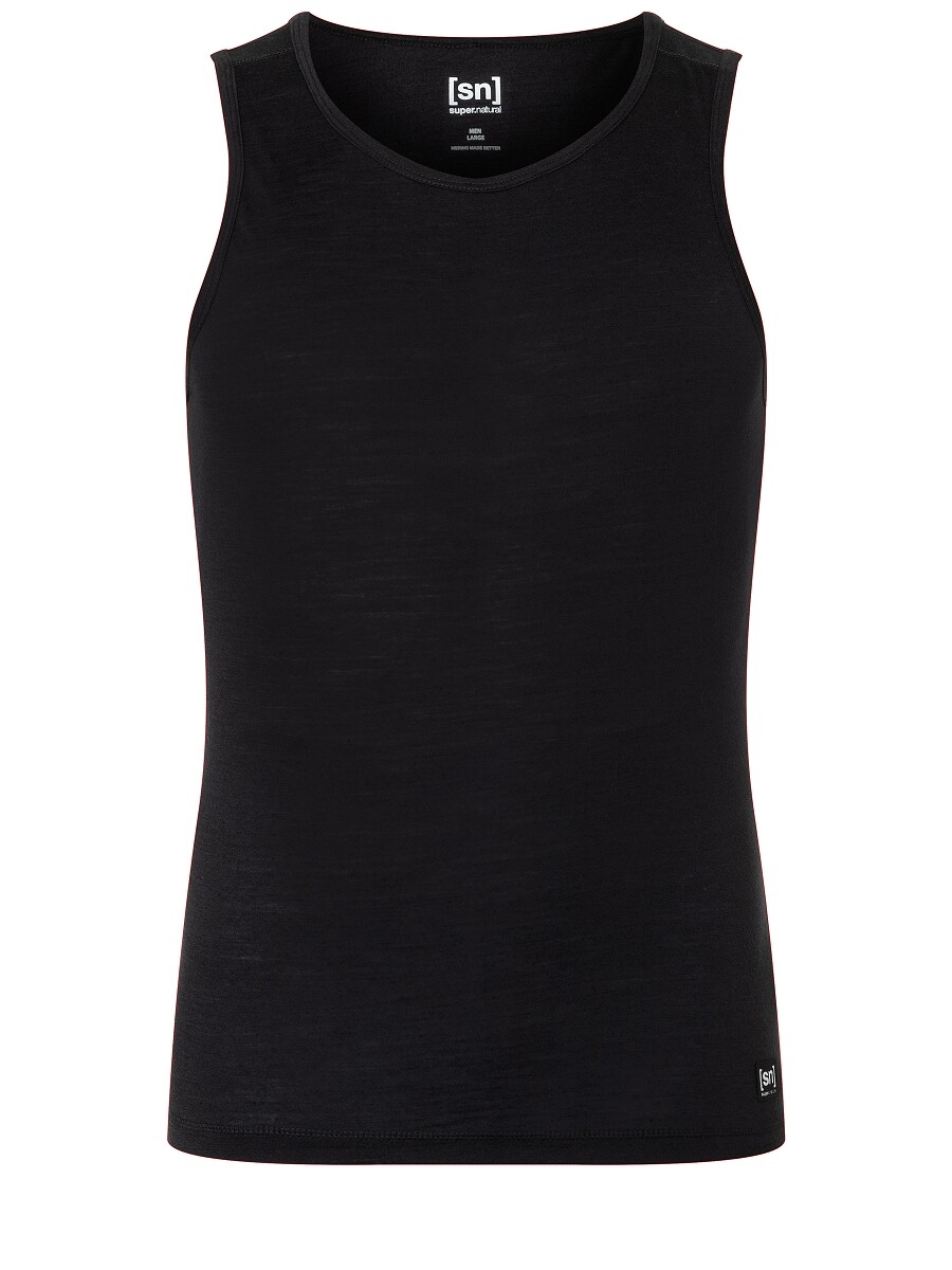 

Рубашка super.natural für Herren aus Merino, черный