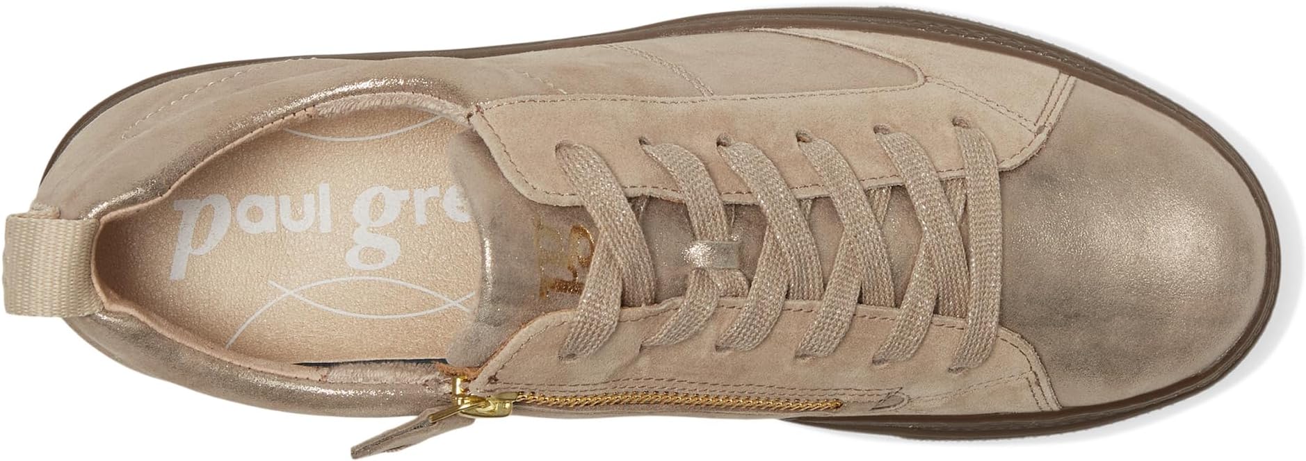 Кроссовки Paul Green Women's Capri Sneakers, Champagne Almond — фото 2
