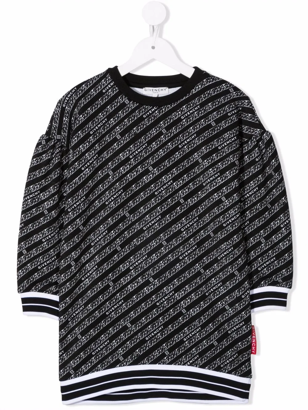 

Платье с логотипом Givenchy Kids, черный