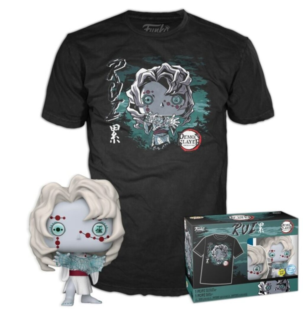 

Demon Slayer — Pop N° 1307 — Rui (светится в темноте) + футболка (M) Funko POP!