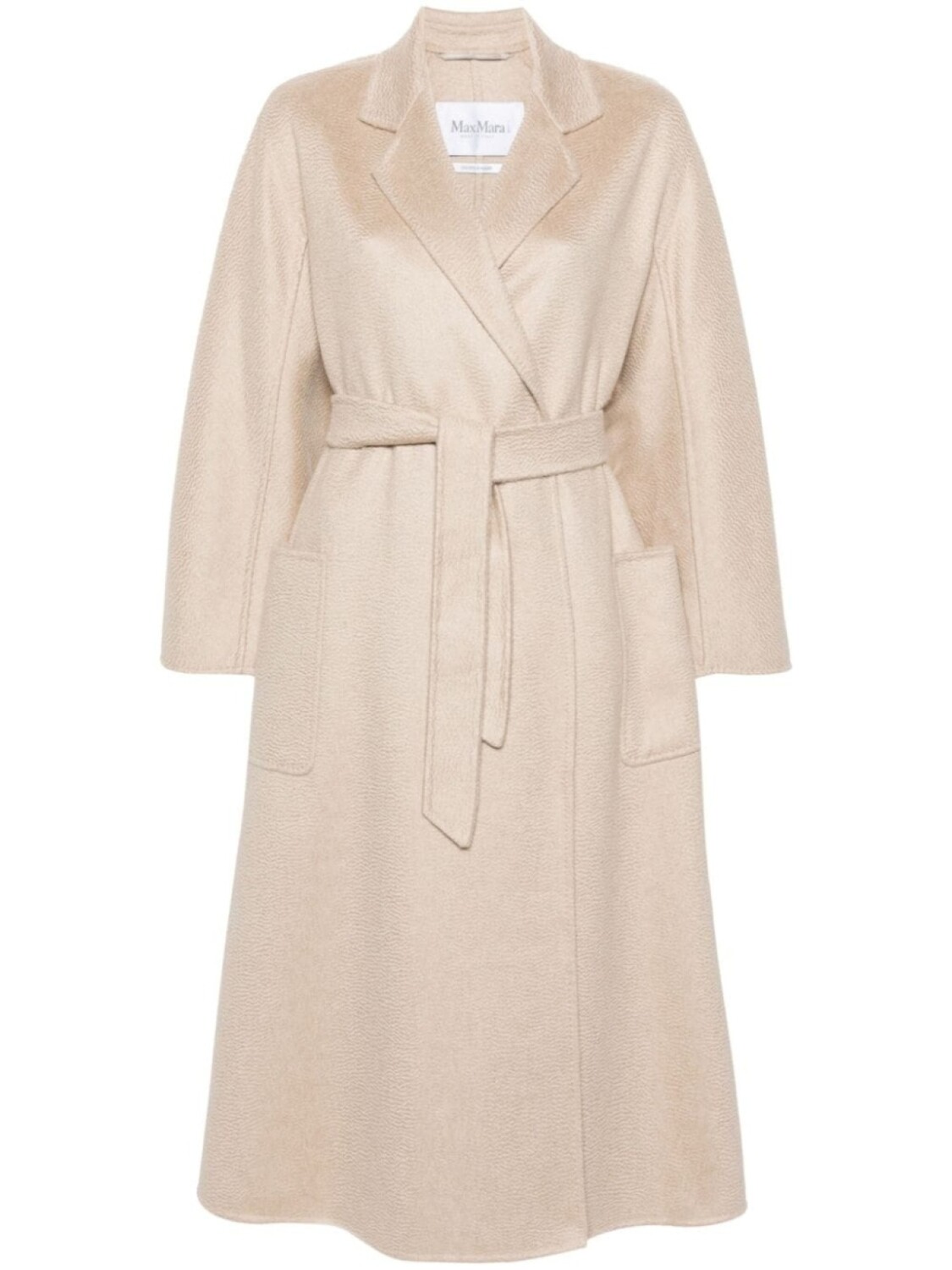 

Max Mara пальто Ludmilla Icon с поясом, нейтральный цвет