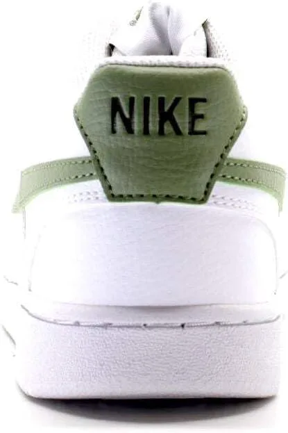 Кроссовки Nike Mens Basketball, белый/зеленый/оливковый — фото 2