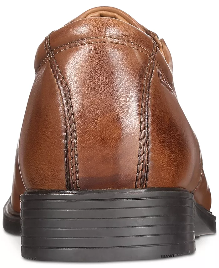 Мужские оксфорды Tilden с мыском-каплей Clarks, коричневый — фото 4