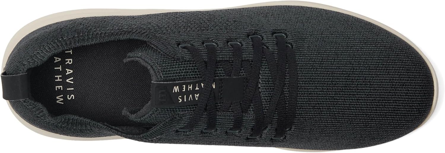 Кроссовки TravisMathew Mens The Daily Lite, Heather Ebony — фото 2