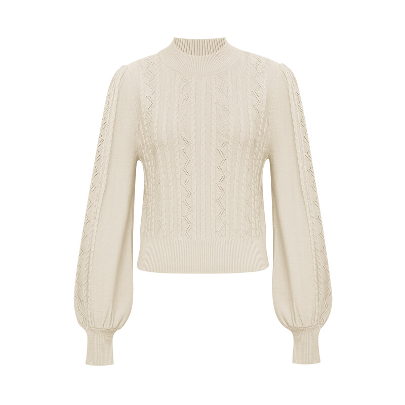 

Свитер Deep Breath с перфорированной текстурой, синий