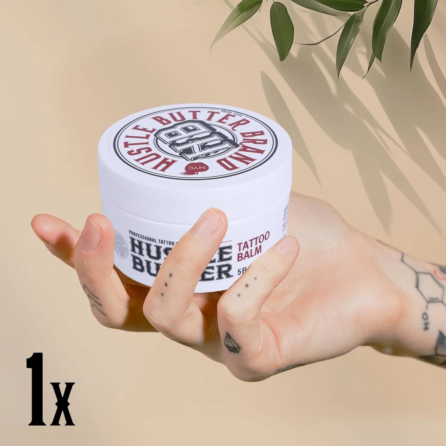 Веганский крем для ухода за татуировками TATTOO HUSTLE BUTTER DELUXE ORIGINAL, 150 мл Hustle Butter Deluxe — фото 2