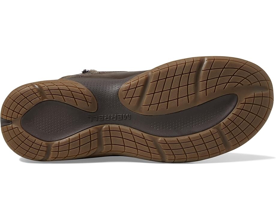 Ботинки женские Merrell Encore Ice 5 Mid Zip зимние с мехом, коричневый — фото 3