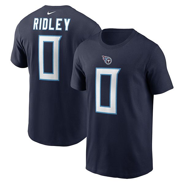 Футболка с именем и номером игрока Кэлвина Ридли Tennessee Titans Nike — фото 2