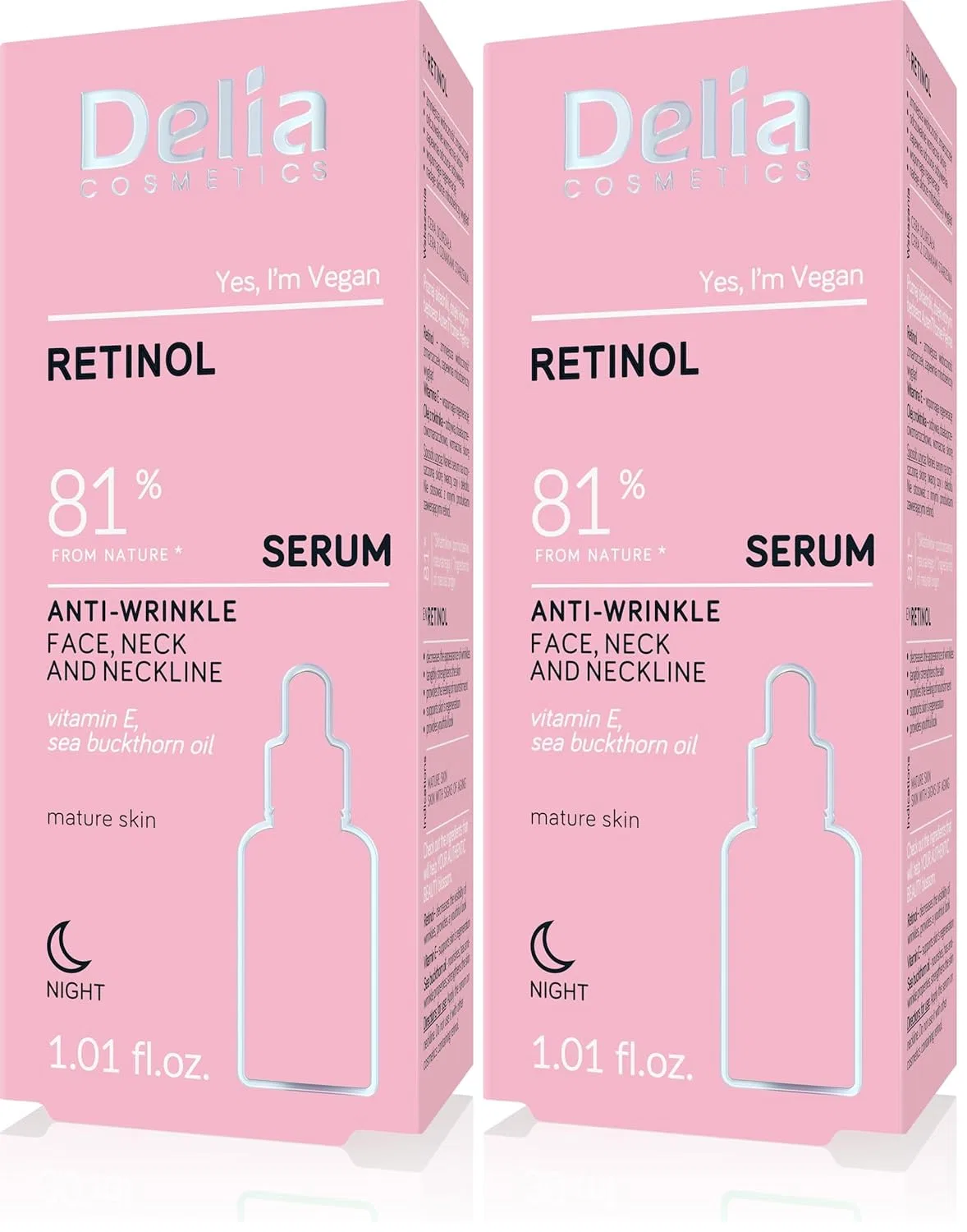 Веганская антивозрастная сыворотка от Delia Cosmetics Delia Cosmetics
