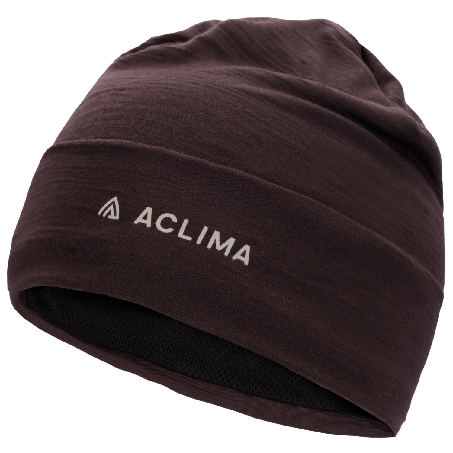 

Шапка Aclima Woolnet Light Beanie, цвет Chocolate Plum