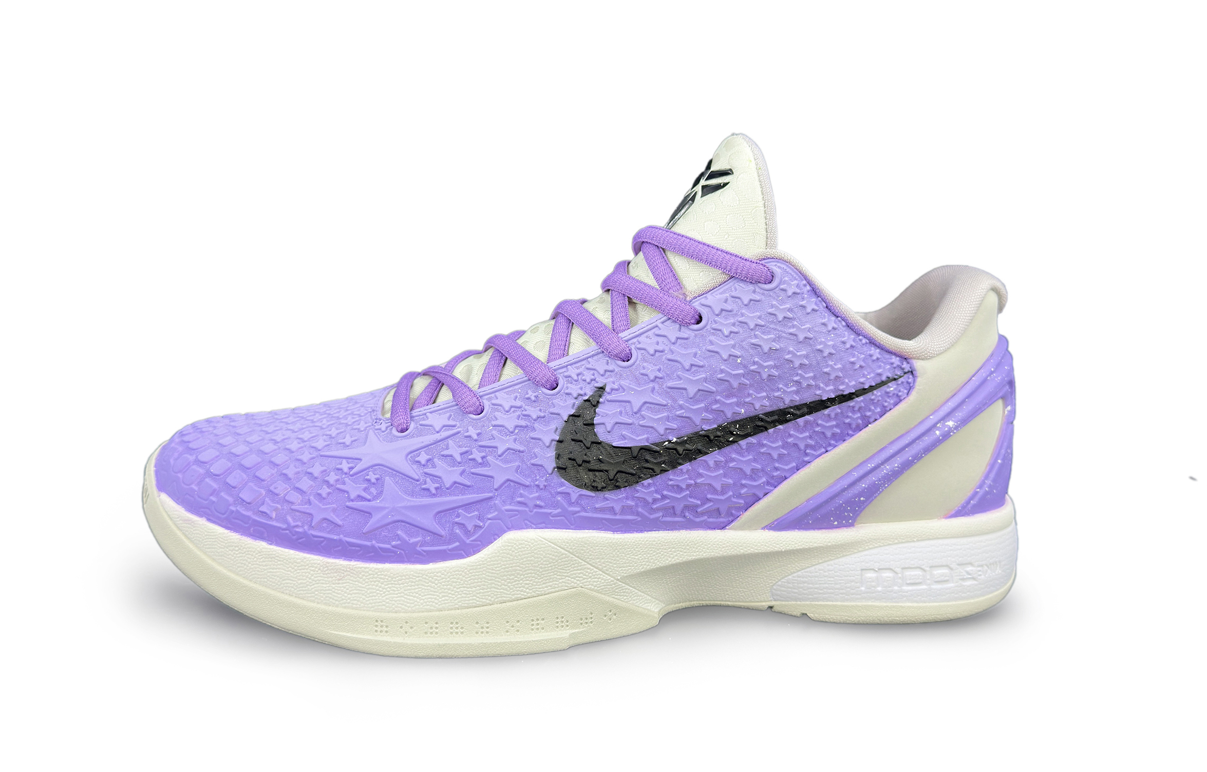 Nike Баскетбольные кроссовки Zoom Kobe 6 Protro прочные, дышащие, низкие, унисекс, фиолетовые