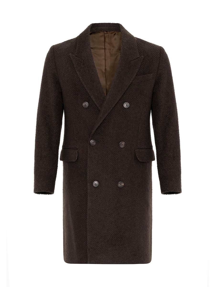 

Пальто межсезонное Antioch, коричневый