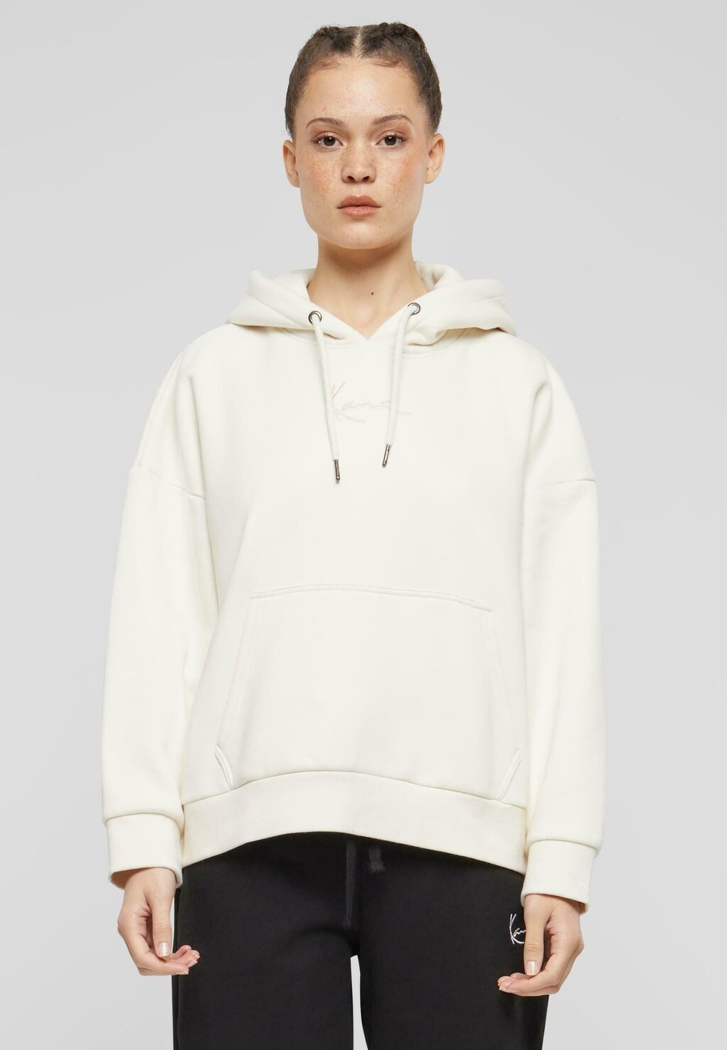 

Толстовка SMALL SIGNATURE STAR Karl Kani, цвет offwhite