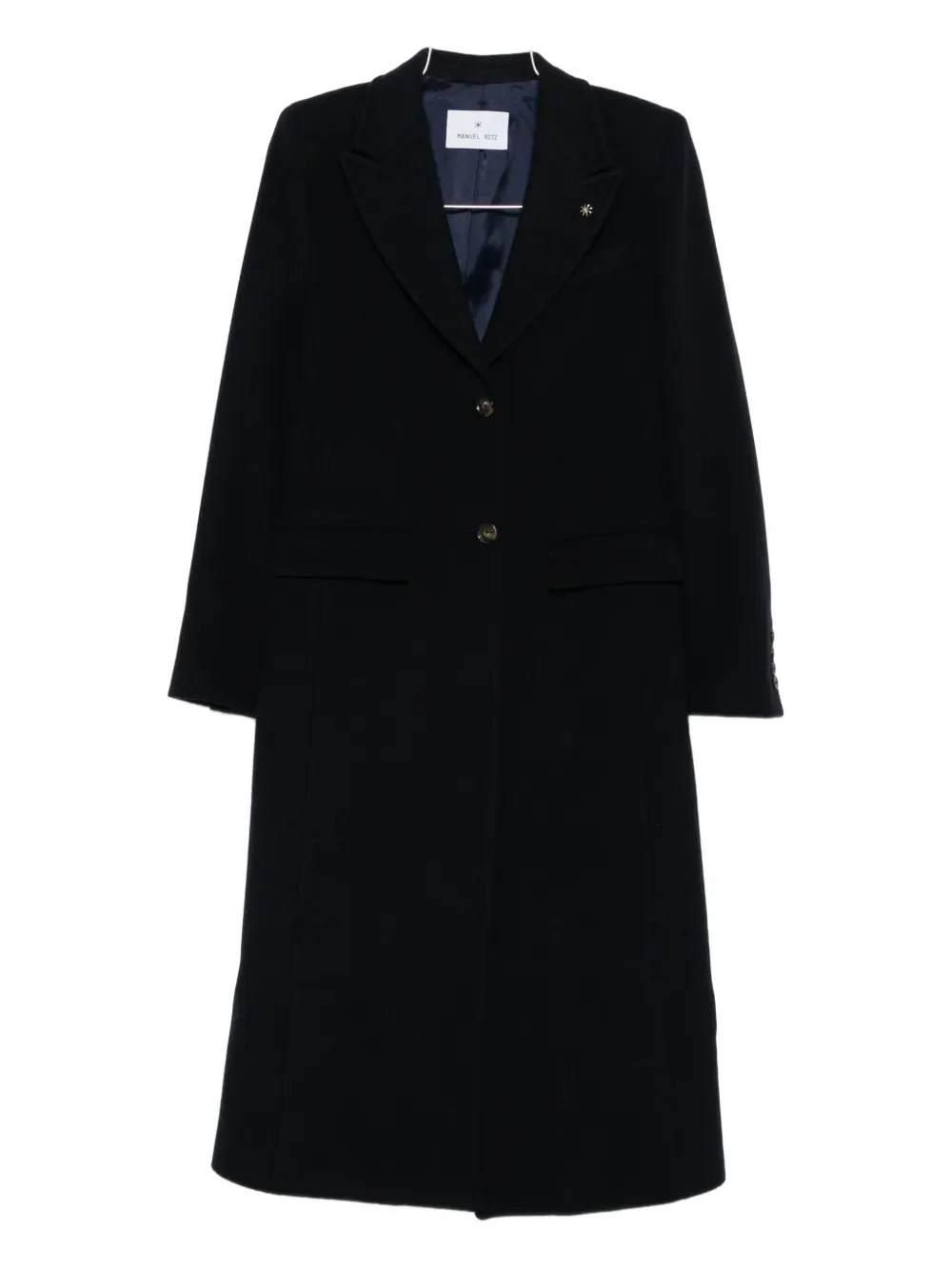 

Пальто из шерстяной смеси Manuel Ritz, синий