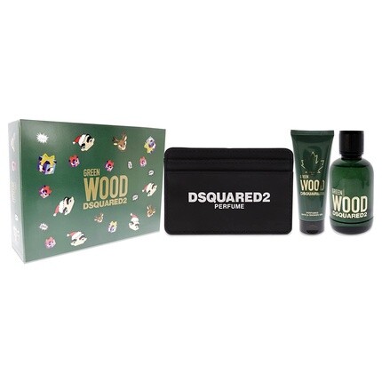 Мужской подарочный набор ароматов Green Wood, Dsquared2 — фото 3