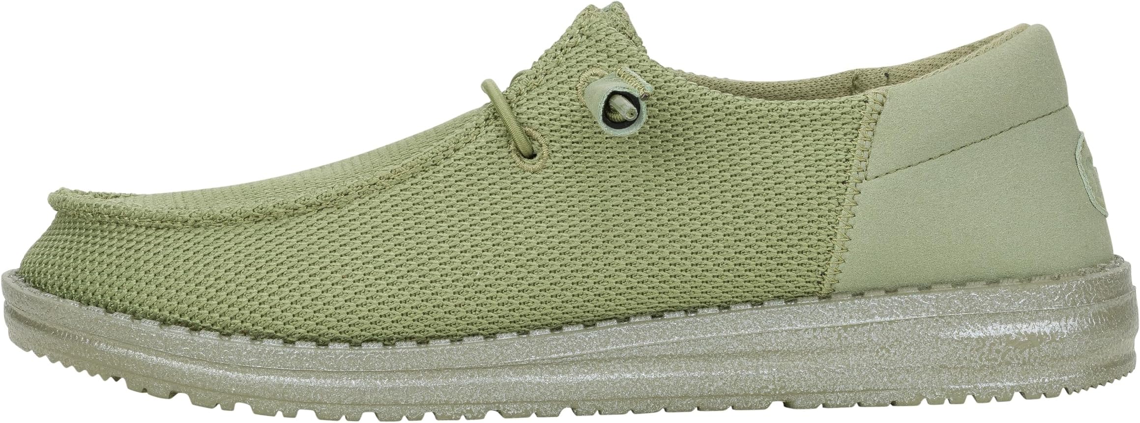 Кроссовки Hey Dude Wendy Funk Mono Slip-On Casual Shoes, оливковый — фото 4