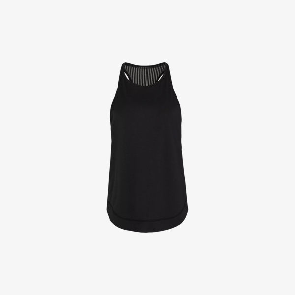 

Майка-Топ Breathe easy run stretch из переработанного полиэстера Sweaty Betty, черный