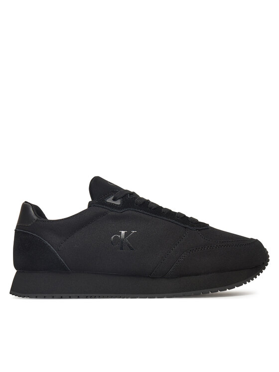 

Кроссовки Runner Sock Laceup Mg Canvas YM0YM01217 Calvin Klein Jeans, черный