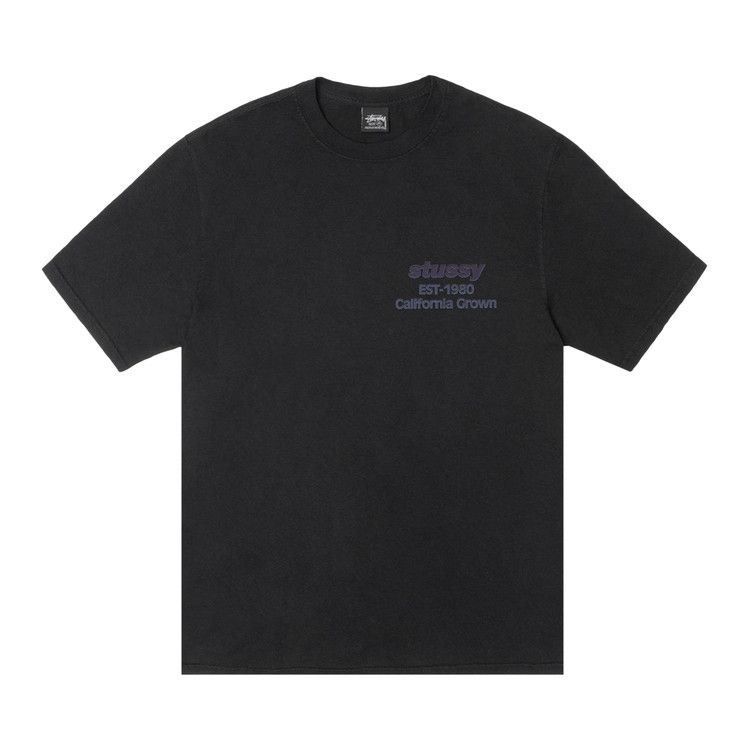 

Футболка Stussy California Grown Tee Pigment Dyed, Black