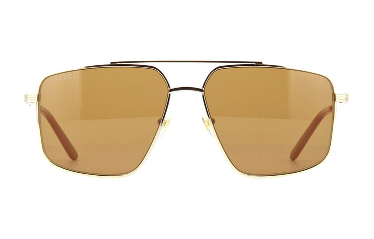 

Очки солнцезащитные мужские Gucci Aviator, коричневый