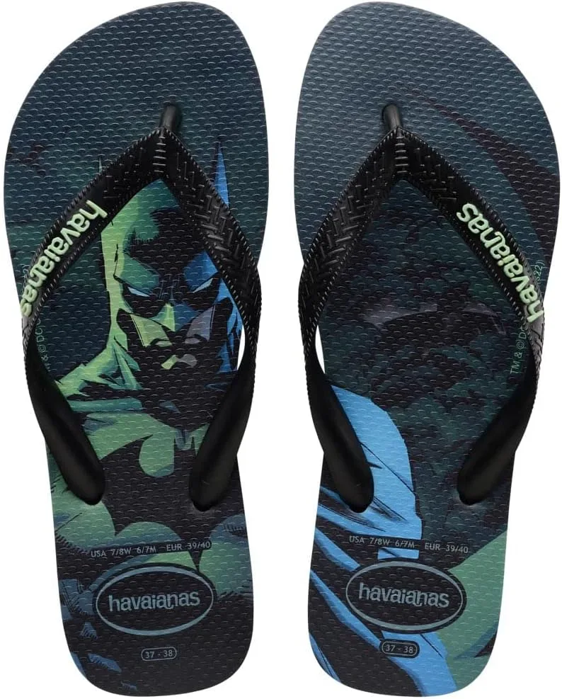 Вьетнамки унисекс Havaianas Top Herois DcFlip Flop, черный