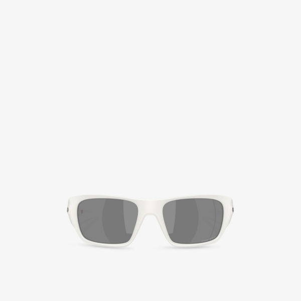 

Солнцезащитные очки Oakley O-Matter Masseter прямоугольные, белый